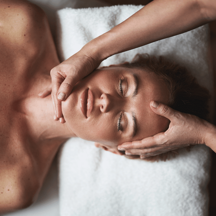 Spa care room for mothers at The Helia postpartum care center