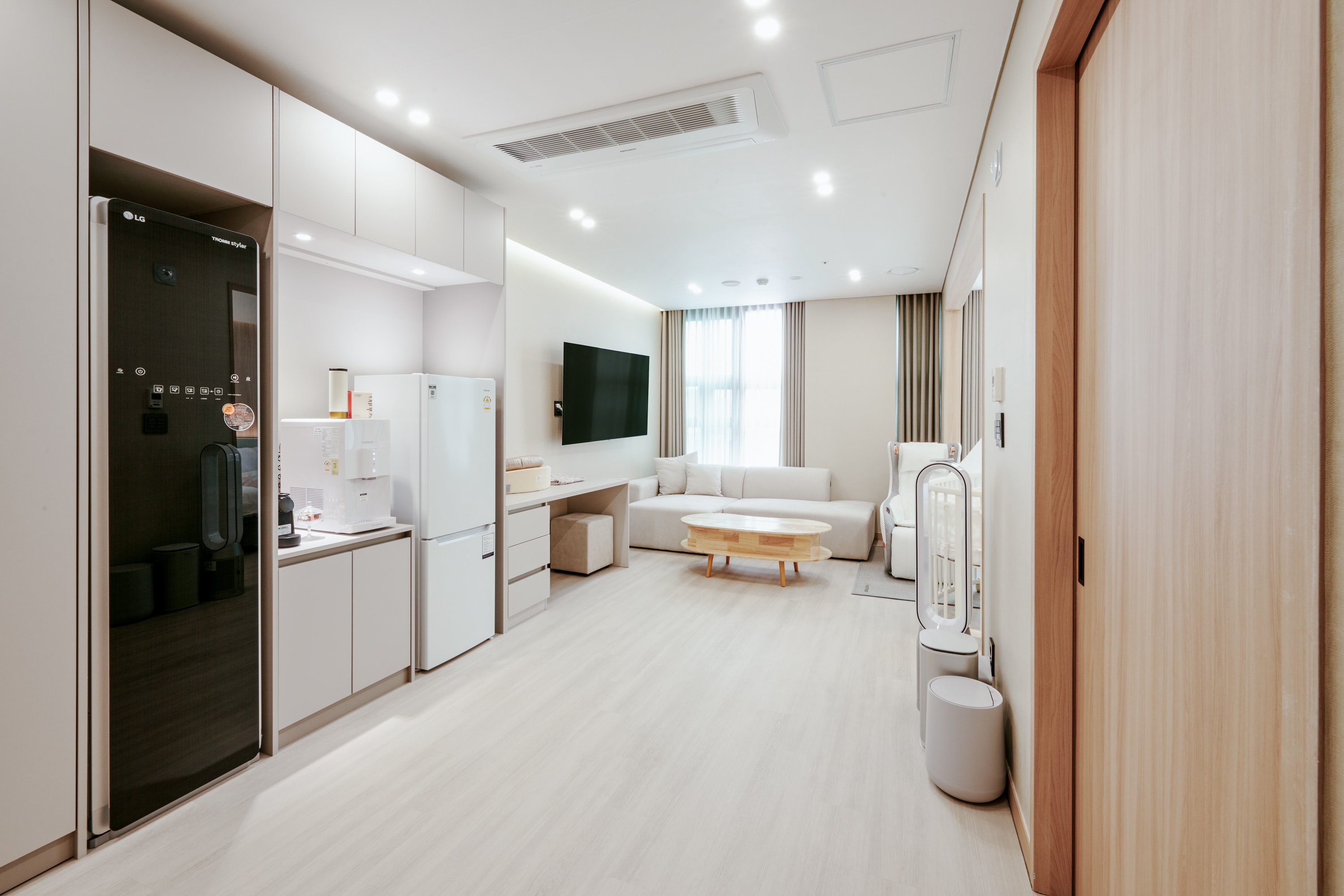 Prestige suite room at The Helia postpartum care center